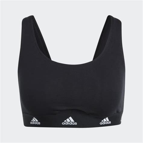 adidas Active Comfort Cotton Scoop Bralette 